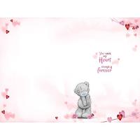 Holding Large Bouquet Me to You Bear Valentine's Day Card Extra Image 1 Preview